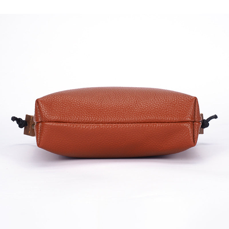 277 Simple Stylish Cowhide Leather Women Crossbody Bag Cosmetic Phone Zipper Carrying Bag 277 Simple Stylish Cowhide Leather Women Crossbody Bag Cosmetic Phone Zipper Carrying Bag
